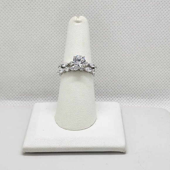 Brand New Sterling Silver 925 2pcs Multi Gemstone Ring - Picture 2 of 5